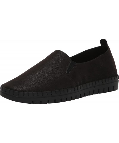 Women's Glimmer Twin Gore Slip on Sneaker Black Matte $10.18 Loafers & Slip-Ons