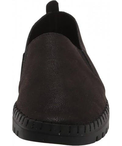 Women's Glimmer Twin Gore Slip on Sneaker Black Matte $10.18 Loafers & Slip-Ons