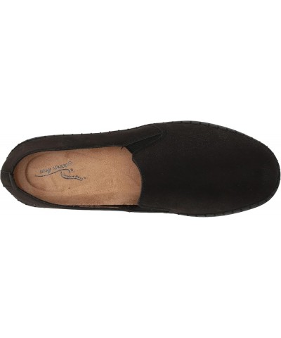 Women's Glimmer Twin Gore Slip on Sneaker Black Matte $10.18 Loafers & Slip-Ons