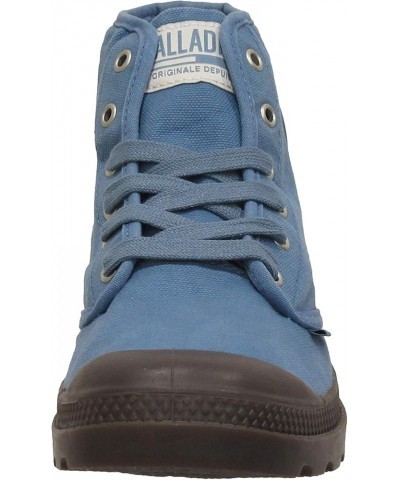 Men's Pampa Hi Boot, Vegan Canvas Lace Up Boot Captain's Blue/Dark Gum $40.67 Boots