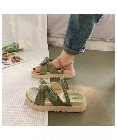 White Sandals Woman Mary Jane Flats Women Flip Flops Arch Support Women Slides Women Classic Ultra Mini Platform Wedge Green ...