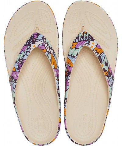 Women's Kadee Ii Graphic Flip Flops | Sandals Winter White $16.80 Sandals