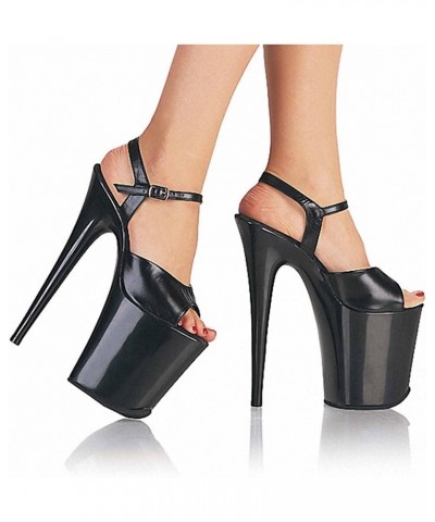 20CM Women's Fashion High Heels Stiletto Heels Platform Sexy Stripper Party Club Pole Dance Shoes,Black,12 $26.05 Pumps