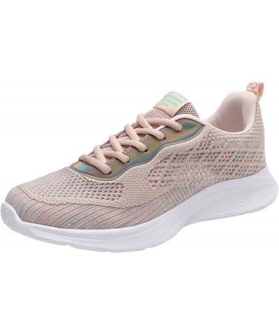 Canvas Low Top Sneakers Womens Walking Shoes Sock Sneakers Daily Shoes Pull-on Lightweight Comfy Breathable Z 13-pink $19.21 ...