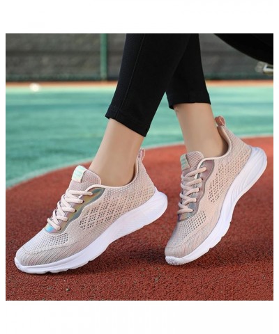 Canvas Low Top Sneakers Womens Walking Shoes Sock Sneakers Daily Shoes Pull-on Lightweight Comfy Breathable Z 13-pink $19.21 ...