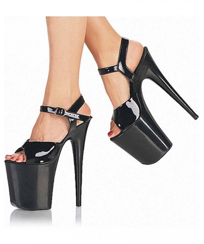 20CM Women's Fashion High Heels Stiletto Heels Platform Sexy Stripper Party Club Pole Dance Shoes,Black,12 $26.05 Pumps