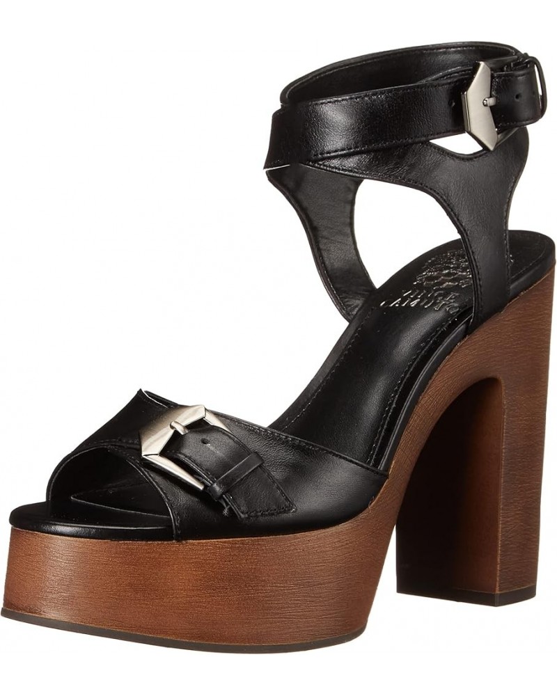 Women's Rondea Heeled Sandal Black $45.60 Sandals