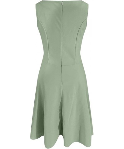 Spring and New Border Women's Style Retro Dress Party Small Dress Factory, Large Mint Green- Sexy Dress $17.92 Athletic Shoes