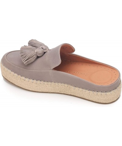 women's Rory Espadrille Slide Sandal Dark Grey $20.48 Sandals