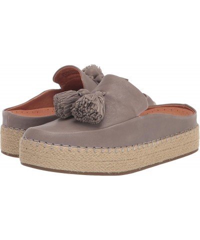 women's Rory Espadrille Slide Sandal Dark Grey $20.48 Sandals