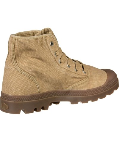 Men's Pampa Hi Boot, Vegan Canvas Lace Up Boot Brown $40.67 Boots