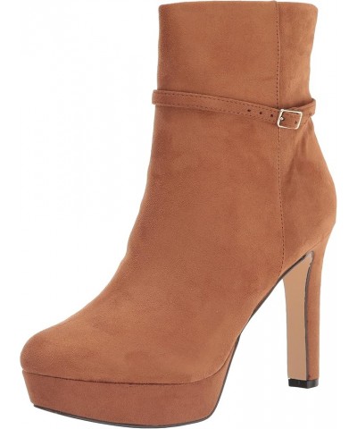 Womens Gripe Ankle Boots Cognac $22.35 Boots