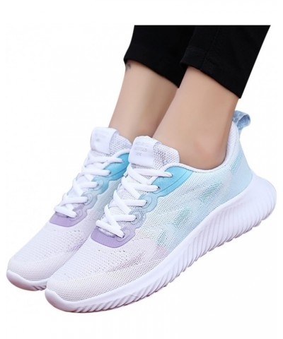 Women Platform Sandals Orthopedic Slip-on Walking Shoes Fashion Flat Casual Shoes Wide Width Sneakers Women Z 01-sky Blue $17...