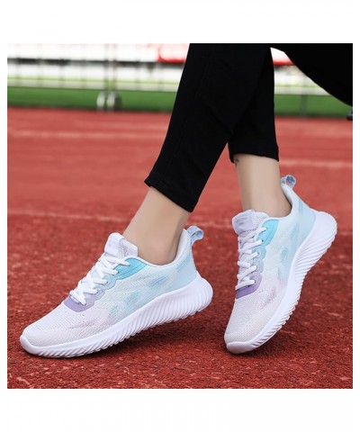 Women Platform Sandals Orthopedic Slip-on Walking Shoes Fashion Flat Casual Shoes Wide Width Sneakers Women Z 01-sky Blue $17...