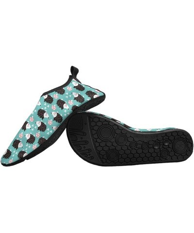 Cute Hedgehogs Water Shoes Barefoot Aqua Pool Socks for Beach Swim Walking 7/8women,5/6men $14.88 Outdoor Shoes