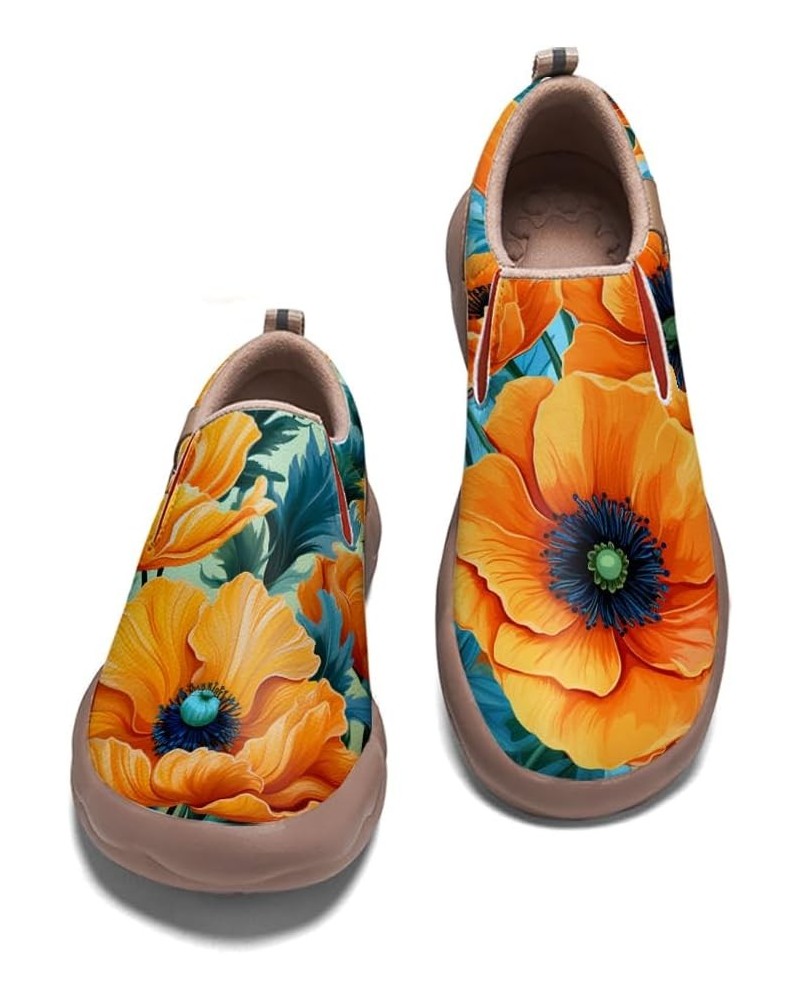 Women's Printed Shoes, Artistic Anti Slip Fashionable Sports Shoes, Painted Art Travel Shoes, Casual Slippers, Comfortable an...