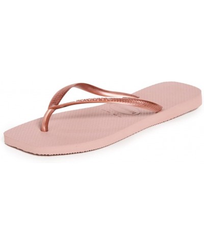 Women's Slim Square Solid Flip Flops Crocus Rose $12.96 Sandals