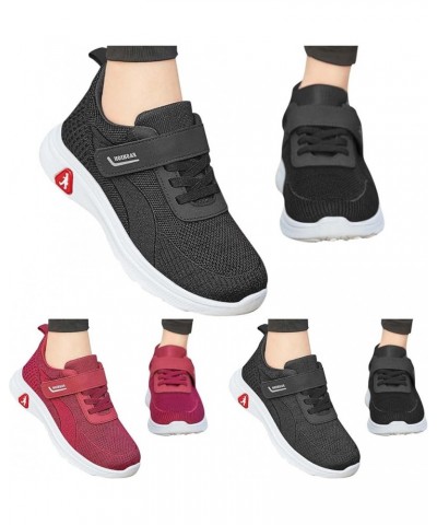 Sneakers for Women Women's Sneakers Lightweight Workout Shoes for Women Running Sneakers for Women Z 15-red $12.57 Fashion Sn...