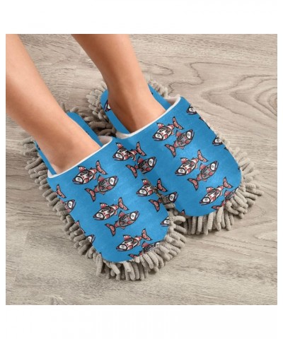 Mop Slippers Shoes, Unisex Cleaning House Slippers Spa Dusting Slippers M-L Multi 18 $11.26 Slippers