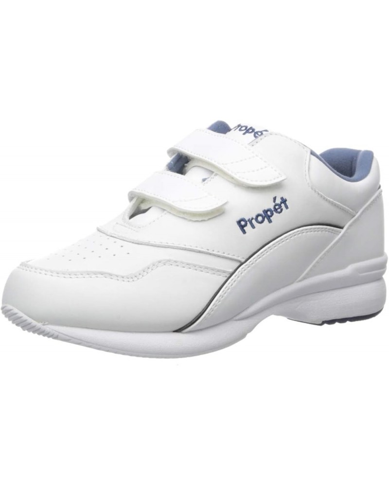 Womens Tour Walker Strap Sneakers White/Blue $51.27 Athletic Shoes