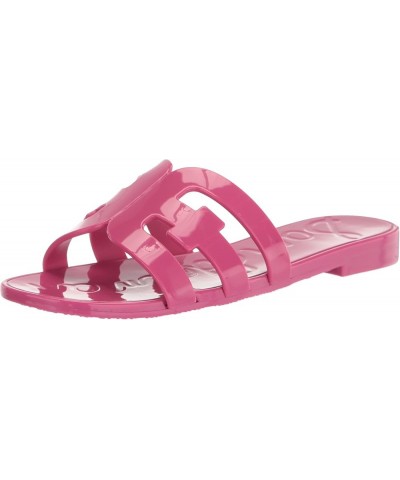 Womens Bay Jelly Slide Sandal Berry $19.80 Sandals