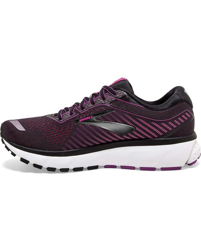 Women's Running Shoe Black/Hollyhock/Pink $25.19 Athletic Shoes