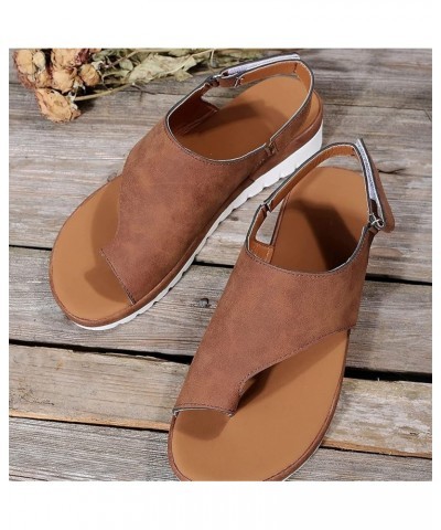 Womens Wedge Flip Flops Sandals with Arch Support Summer Comfortable Orthopedic Bunion Corrector Platform Shoes Open Toe Casu...