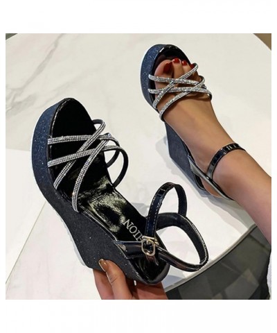 espadrille wedge sandals for women, Women's Platform Wedges Heel Sandals Floral Flower Lace-up Shoes Footwear Z 05-black $11....