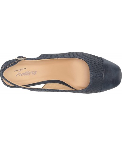 Women's DEA Pumps Navy Diamond Leather/Veg $29.43 Pumps