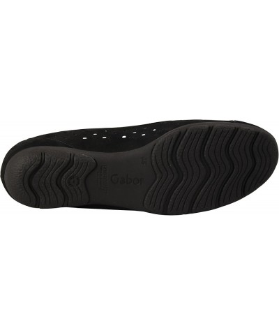 Women's 44.169 Black Black Nubuk Lavato $23.24 Flats