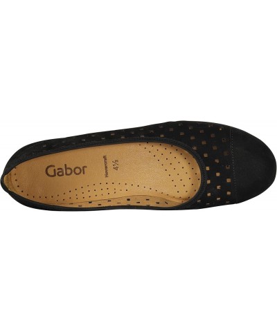 Women's 44.169 Black Black Nubuk Lavato $23.24 Flats