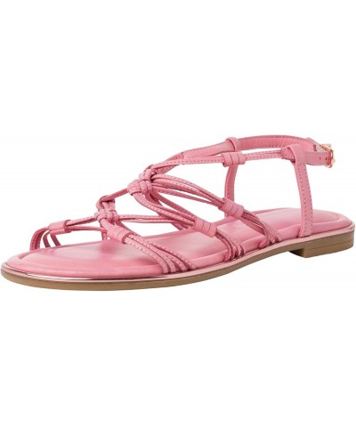 Women's Damen 1-1-28114-28 Flat Sandal Flamingo $41.06 Sandals