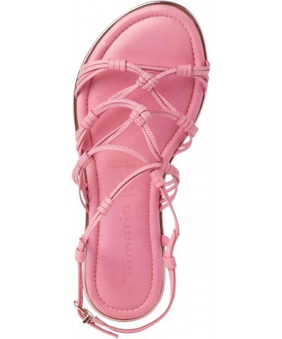 Women's Damen 1-1-28114-28 Flat Sandal Flamingo $41.06 Sandals