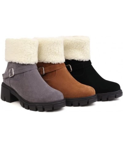 2022 Women's Autumn Winter Snow Women's Boots Waterproof Boots Comfortable Anti Slip Outdoor Boots Warm Furry Ankle Boots Ant...