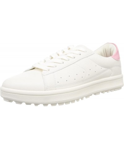 Golf Shoes, Casual Spikeless Shoes Ivory/Pink $28.03 Athletic Shoes