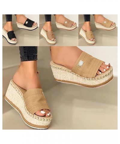 Orthopedic Sandals for Women Walking Slippers with Arch Support Leopard Anti-Slip Comfortable Sandals Z02-coffee $6.62 Sandals