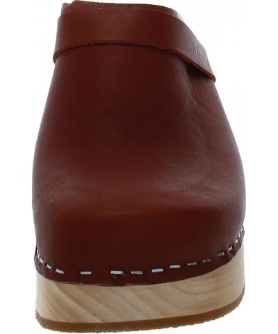 Women's Husband Sky High Clogs Cognac $88.64 Sandals