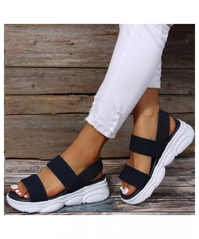 Platform Wedge Flip Flops For Women Sandals Summer Sandals For Women Red Women Sandals Women Fashion Bling Co I-black $18.07 ...