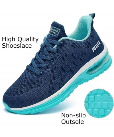 Womens Air Running Shoes Womens Walking Shoes Lightweight Women Sneakers Air Cushion Tennis Shoes for Gym Workout Sports Teal...