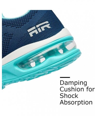 Womens Air Running Shoes Womens Walking Shoes Lightweight Women Sneakers Air Cushion Tennis Shoes for Gym Workout Sports Teal...