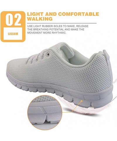 Christmas Shoes Women Running Walking Shoes Athletic Sports Walking Gym Work Shoes Jogging Sneakers Tennis Shoes Christmas Ca...