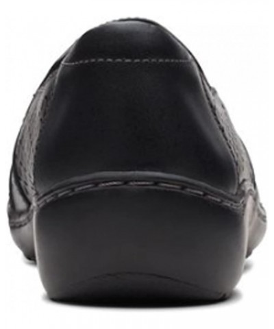 Womens Cora Drift Black Leather $30.88 Loafers & Slip-Ons