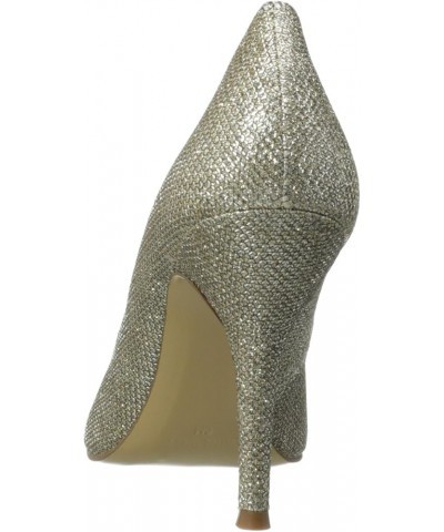 Womens Flax Pointed Toe Dress Pump Gold Glitter $35.20 Pumps