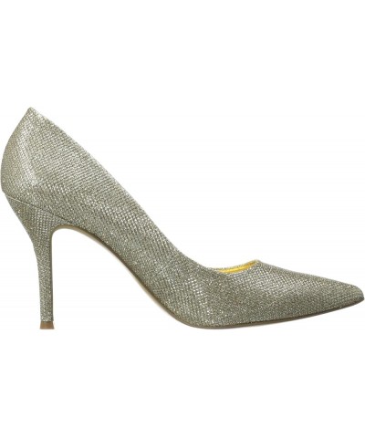 Womens Flax Pointed Toe Dress Pump Gold Glitter $35.20 Pumps