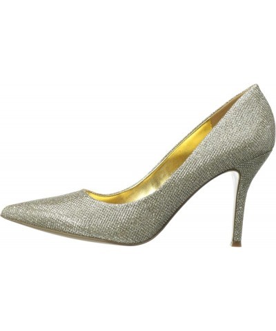 Womens Flax Pointed Toe Dress Pump Gold Glitter $35.20 Pumps