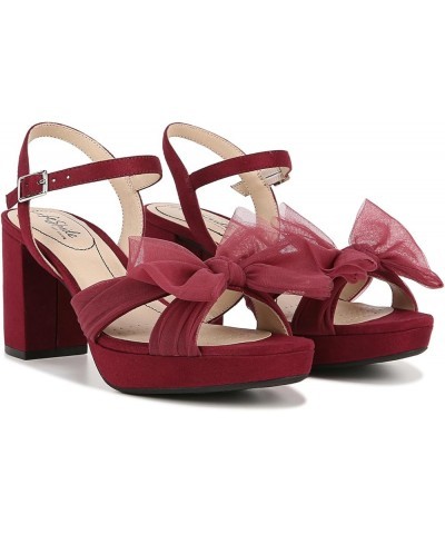 Women's, Last Dance Sandal Pinot Noir Red Fabric $33.54 Sandals