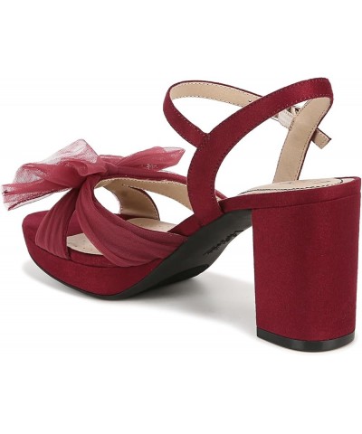 Women's, Last Dance Sandal Pinot Noir Red Fabric $33.54 Sandals