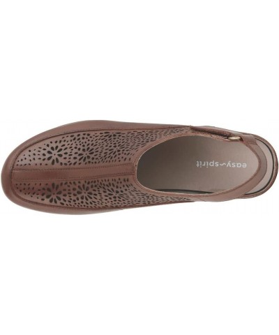 Womens Dawn Casual Slingback Shoes Brown $37.90 Mules & Clogs