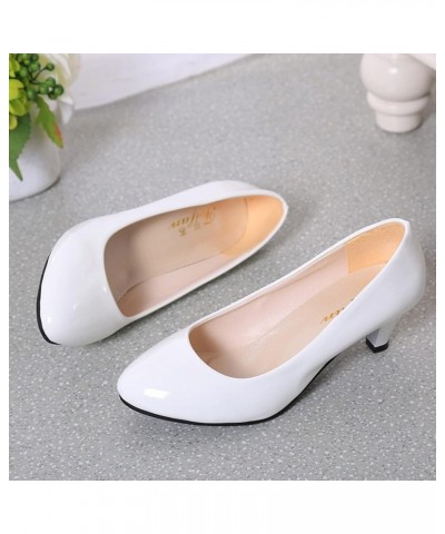 Womens Mules Flats Sandal Arch Support Cushioned Thick Sole Summer Two Strap Beach Open Toe Heeled Sandals Shoes 30-htrns-whi...