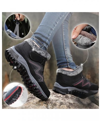 Waterproof Snow Boots for Women Cute Winter Walking Boots for Women Waterproof Winter Ankle Shoes for Women Waterproof Snow W...